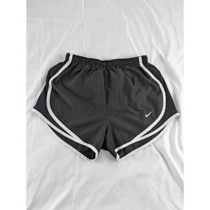 Nike Black Womens Athletic Running Shorts Elastic Waistband Side Vent Size XS